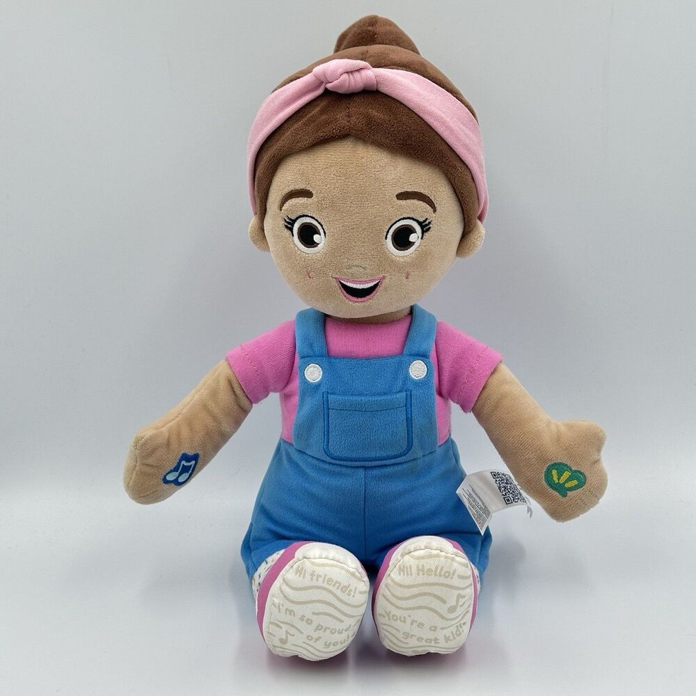13” Ms Rachel Plush Doll Speak&Sing 16+ Phrases Plushes Soft Stuffed Music Toys